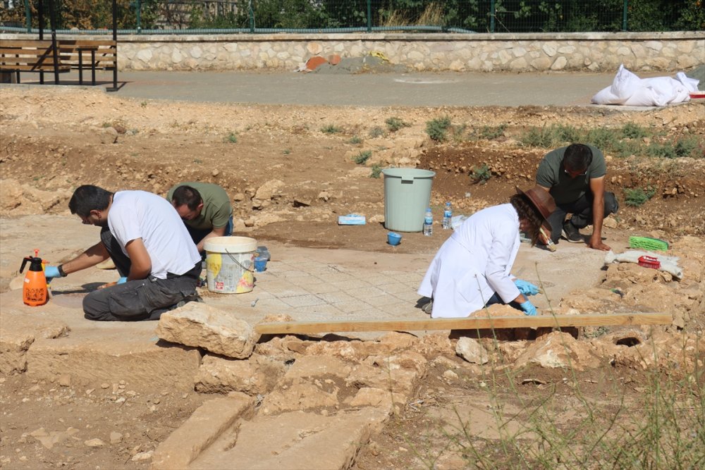 Perre Antik Kenti'ndeki 1800 yıllık mozaikler koruma altına alındı