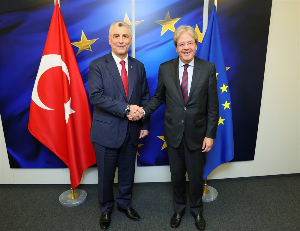 Ticaret Bakanı Bolat, Brüksel'de Gümrük Birliği'nin güncellenmesi çağrısında bulundu: