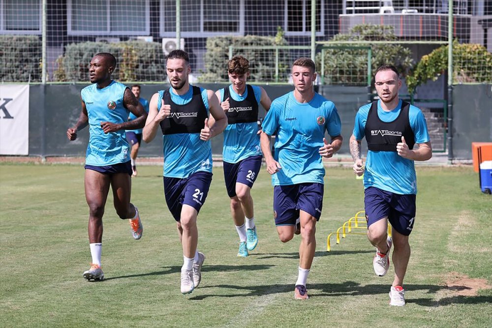 Alanyaspor-Trabzonspor maçına hazırlandı
