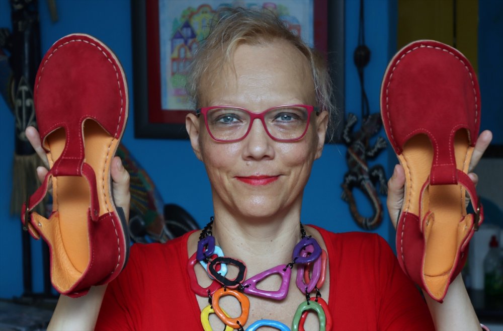 Geç iyileşen yaralardan korumak için "vurmayan ayakkabı" üretiliyor