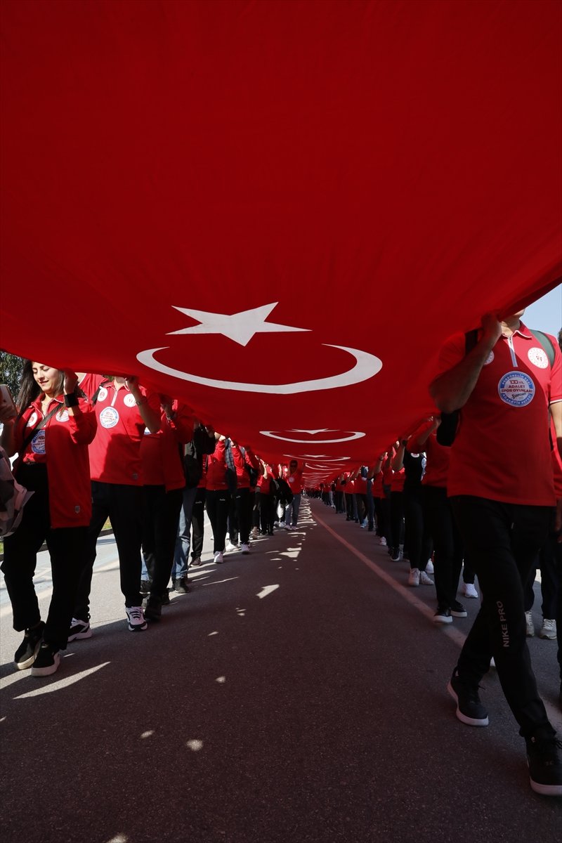 100. Yıl Adalet Spor Oyunları ödül töreniyle sona erdi