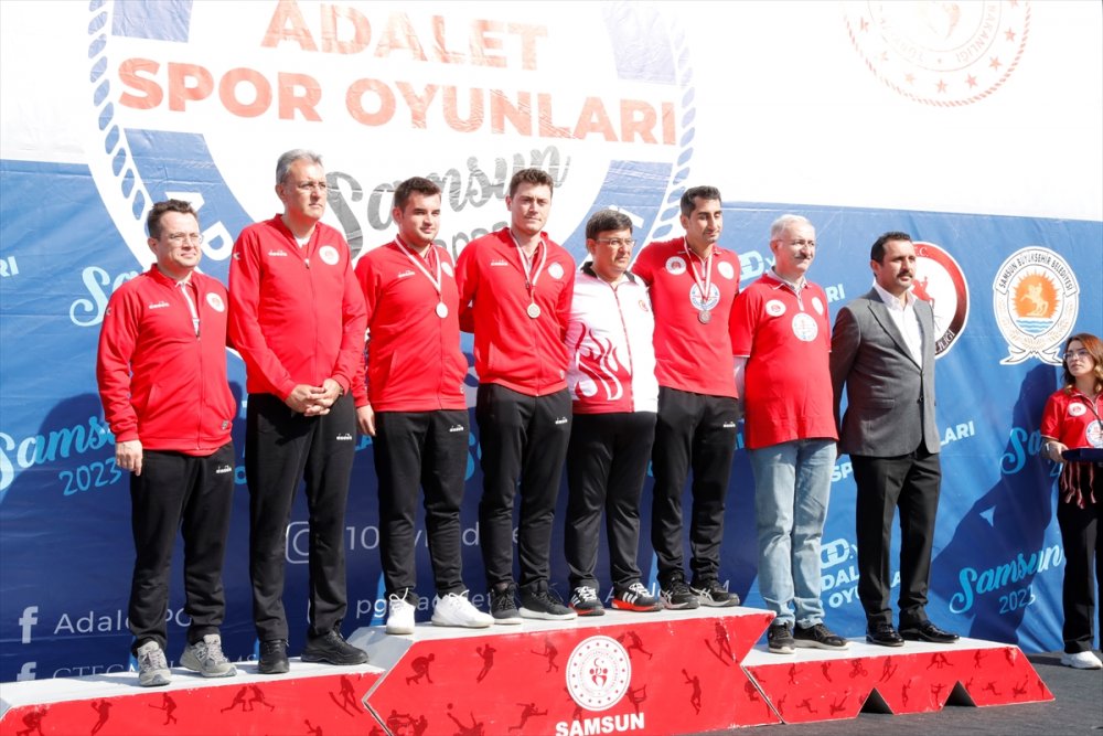 100. Yıl Adalet Spor Oyunları ödül töreniyle sona erdi