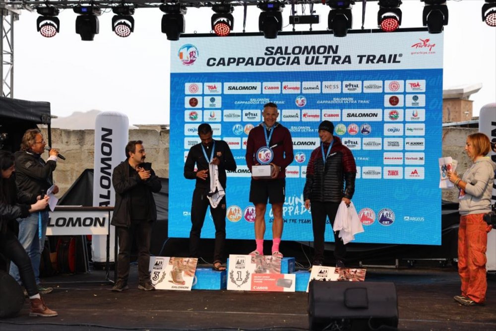 Salomon Kapadokya Ultra Trail Koşusu'nda ödül töreni düzenlendi