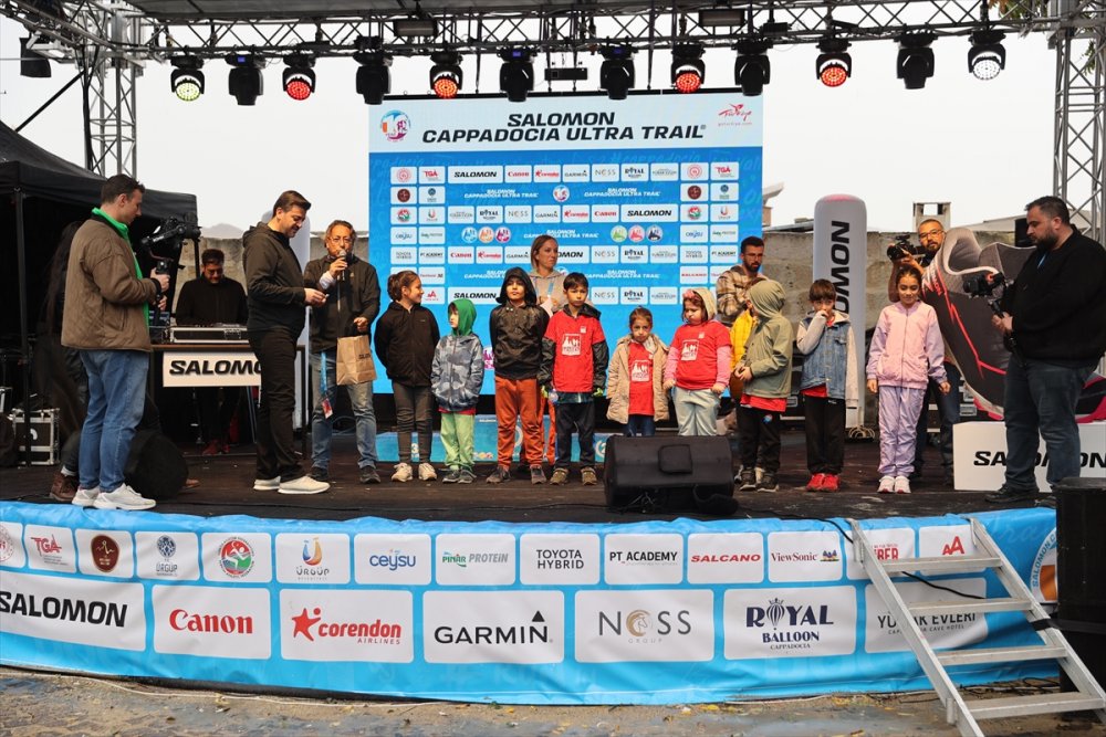 Salomon Kapadokya Ultra Trail Koşusu'nda ödül töreni düzenlendi