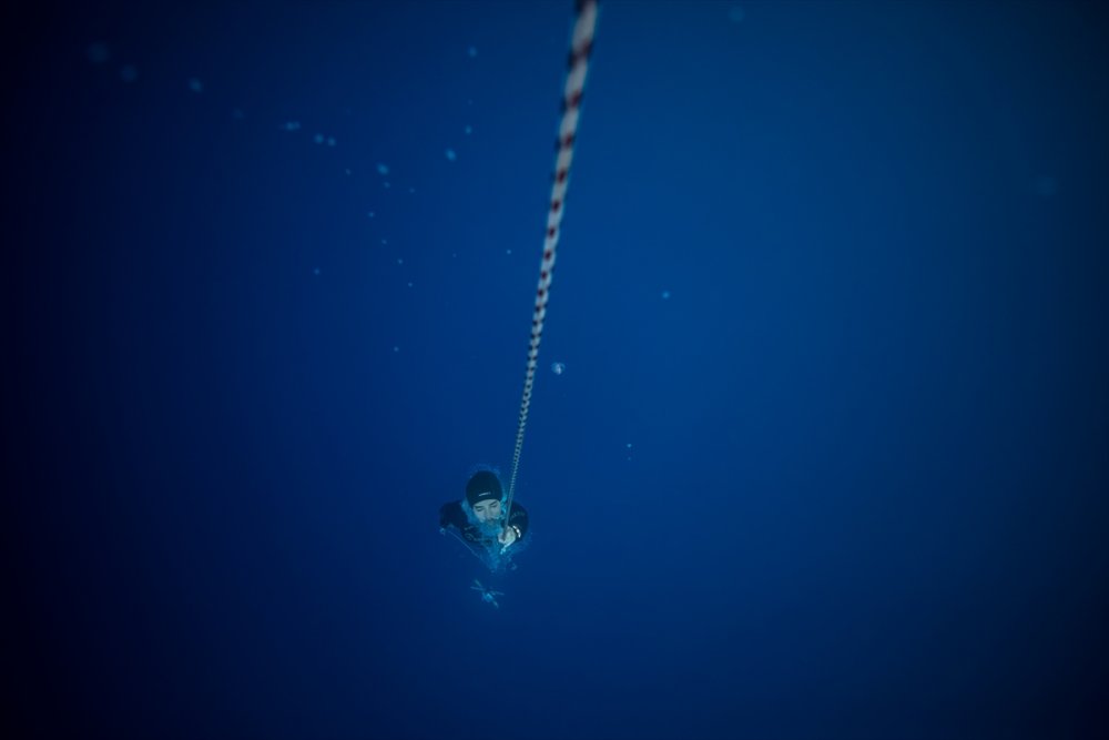 Milli sporcu Şahika Ercümen, nefesini 105 metre dünya rekorunu kırmak için tutacak