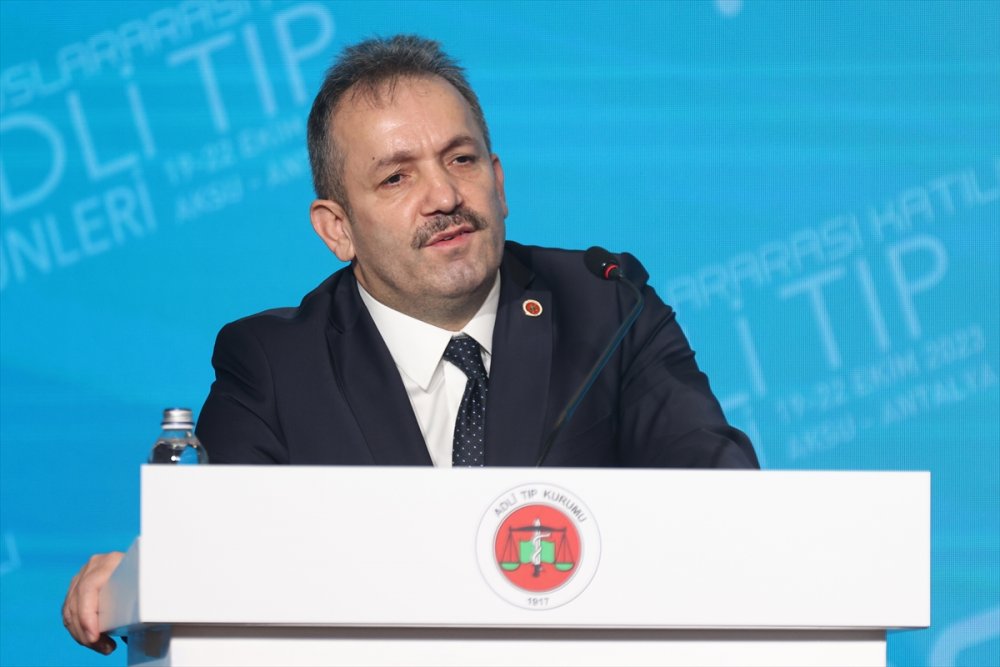 Adalet Bakanı Tunç, Antalya Adli Tıp Günleri Toplantısı'nda konuştu