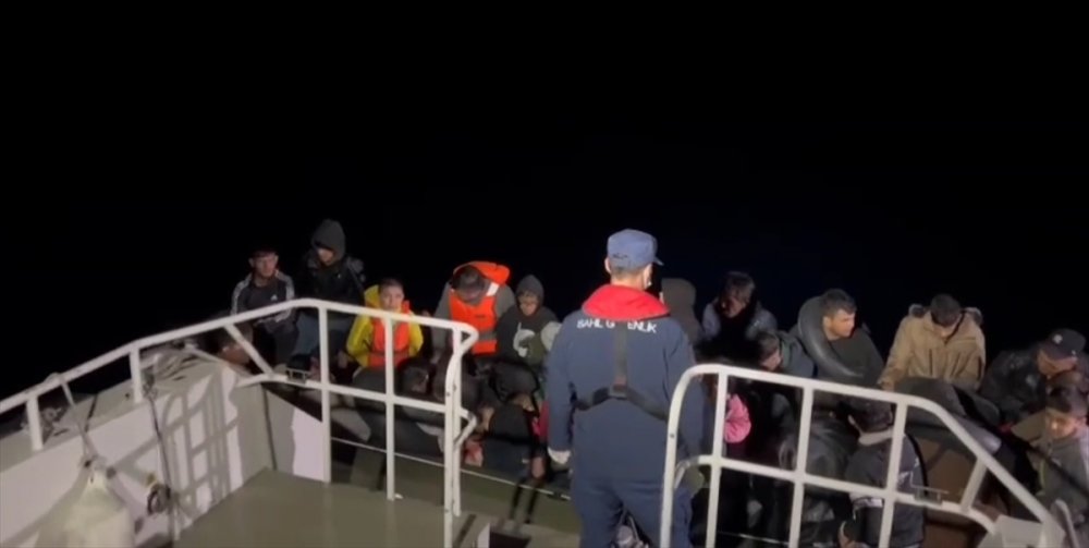 46 mülteci yakalandı