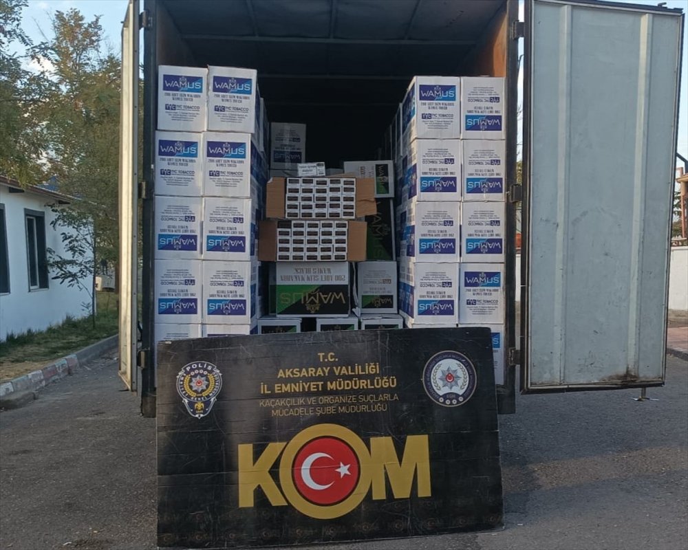 3 milyon 630 bin makaron ele geçirildi