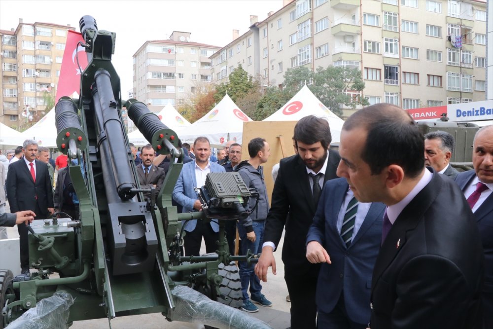 MKE Çankırı Silah Fabrikası'nda üretilen yerli ve milli silahlar tanıtıldı