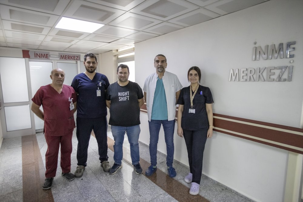 Uykuda inme geçiren Erzurumlu çiftçi, 1 saatlik müdahaleyle felçli kalmaktan kurtarıldı