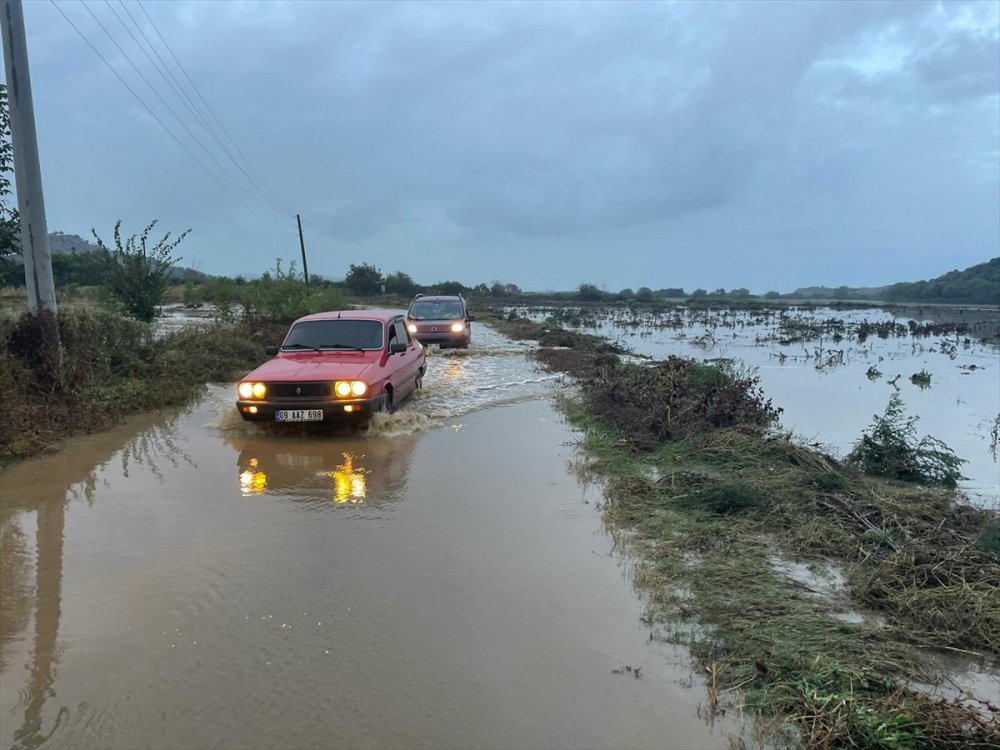 Aydın'da sele kapılan 2 kişinin cansız bedenine ulaşıldı