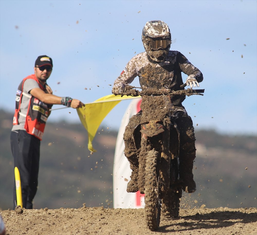Türkiye Motokros Şampiyonası'nın 4. ayak yarışları Gönen'de tamamlandı