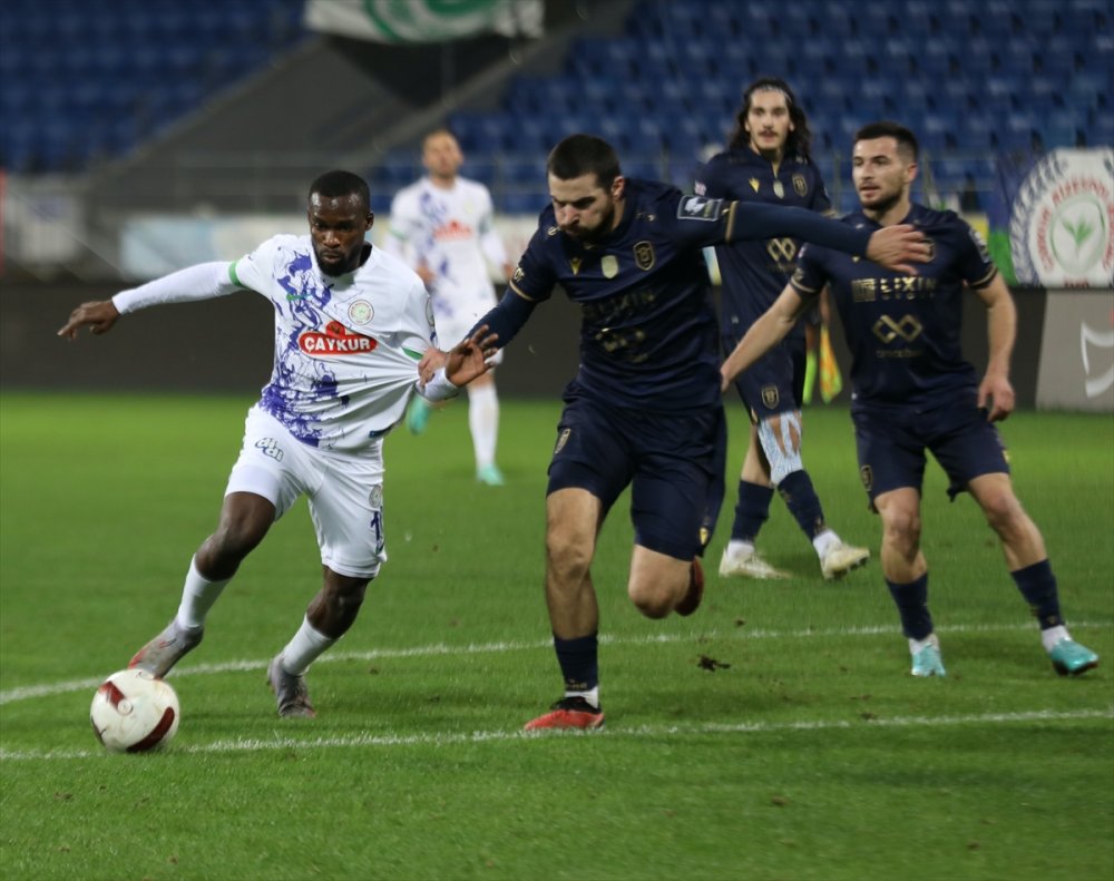 Karadeniz’de Hazırlık maçı vardı