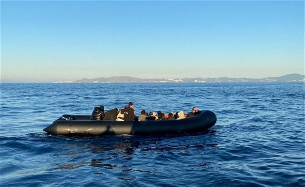 Bodrum açıklarında 89 düzensiz göçmen yakalandı