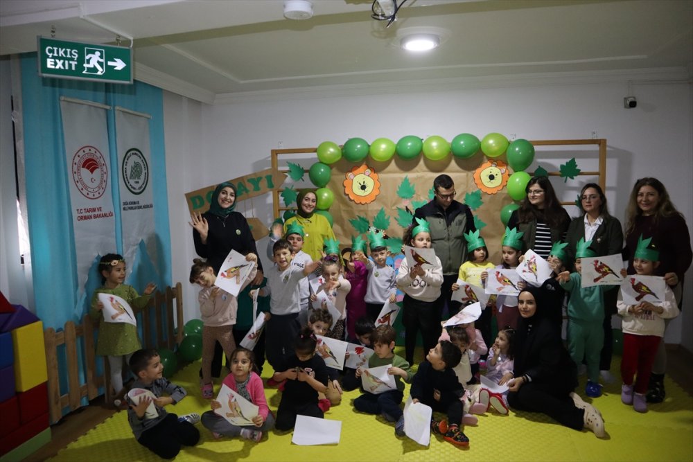 Iğdır'da Ağaç Yaşken Eğilir misali eğitim veriliyor