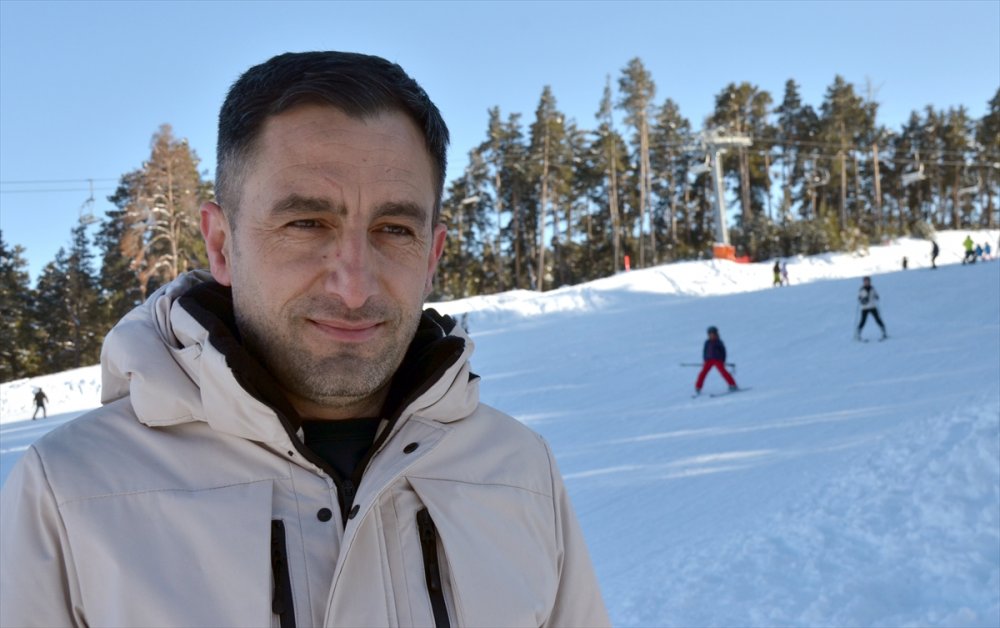 Kars Sarıkamış Kayak Merkezi bu hafta sonu da yoğun