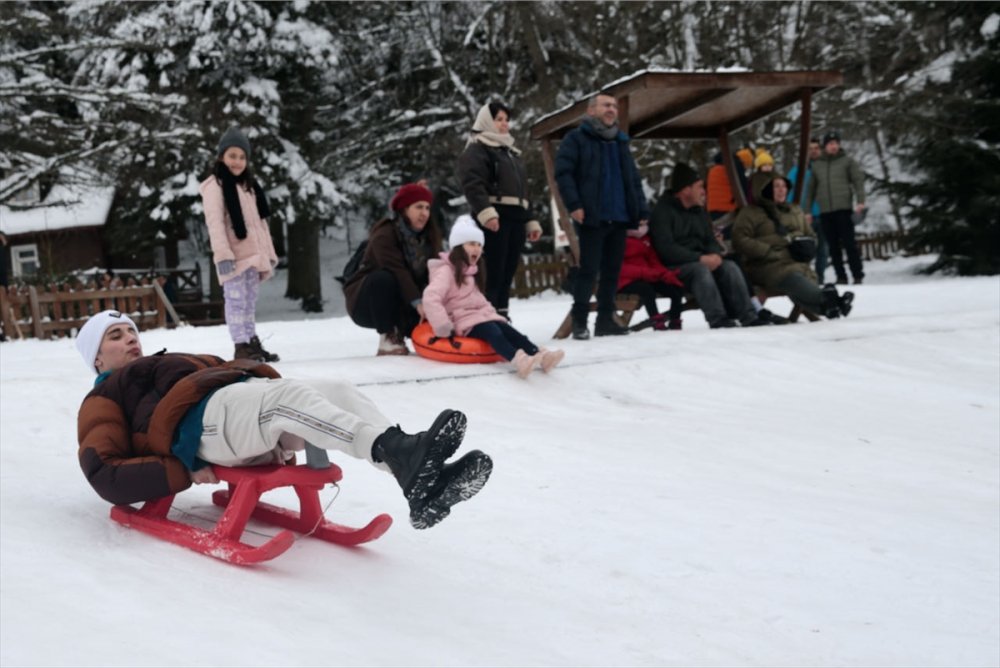 Bolu Gölcük Tabiat Parkı ziyaretçilerin sömestri tercihi