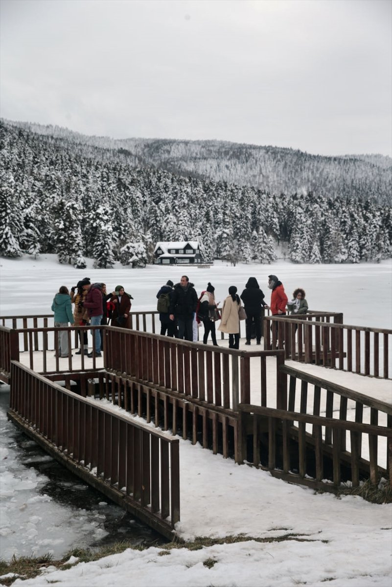 Bolu Gölcük Tabiat Parkı ziyaretçilerin sömestri tercihi