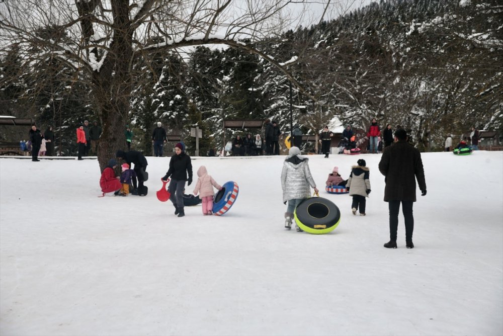 Bolu Gölcük Tabiat Parkı ziyaretçilerin sömestri tercihi