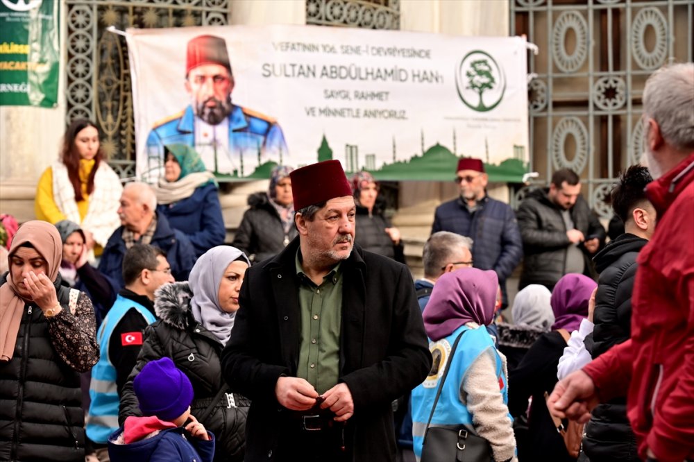 Sultan 2. Abdülhamid Han vefatının 106. yılında anıldı