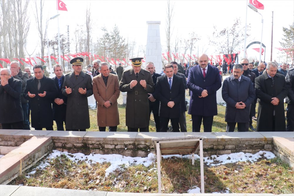 Erzurum'daki Alaca şehitleri, katliamın 106'ncı yılında unutulmadı