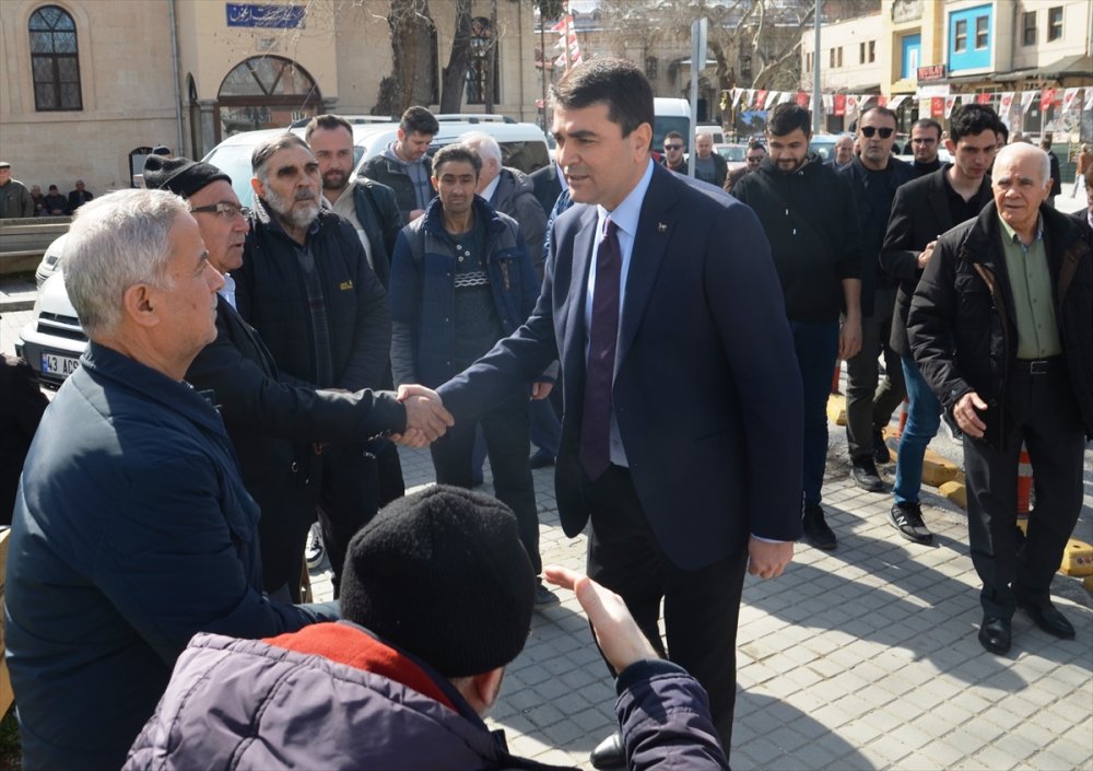 Demokrat Parti Genel Başkanı Uysal, Kütahya'da esnafı ziyaret etti