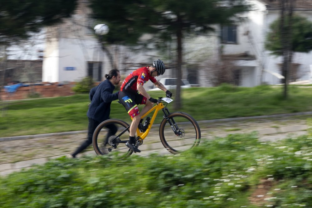 Uluslararası dağ bisikleti yarışı Aydın’da düzenlendi