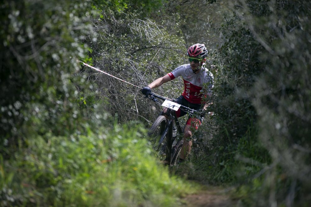 Uluslararası dağ bisikleti yarışı Aydın’da düzenlendi