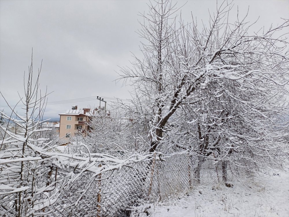 Bolu'nun yüksek kesimleri beyazlara büründü
