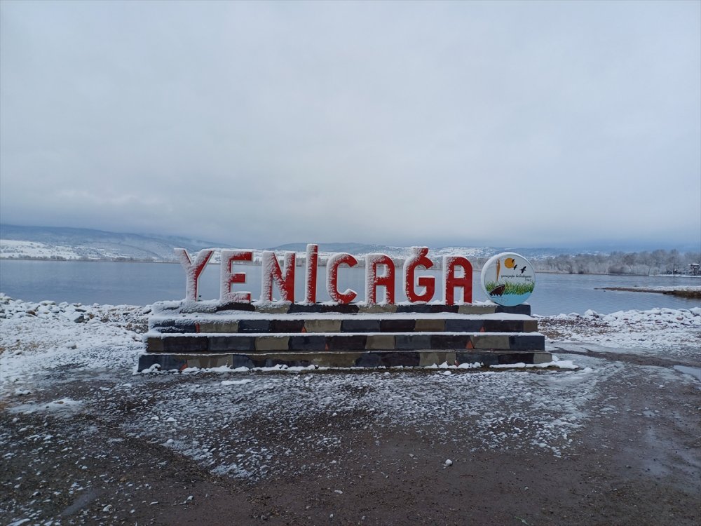Bolu'nun yüksek kesimleri beyazlara büründü