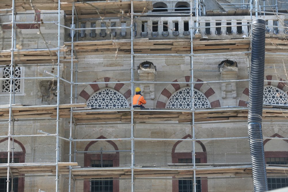 Selimiye'de restorasyon çalışmaları 3. Yılına girdi