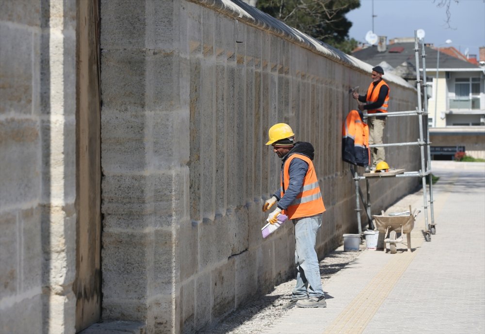 Selimiye'de restorasyon çalışmaları 3. Yılına girdi