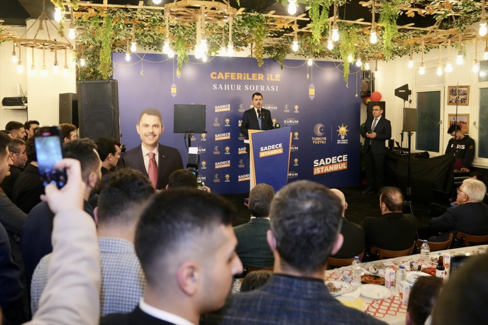 İBB Başkan adayı Kurum, Caferiler ile Sahur Sofrası programına katıldı: