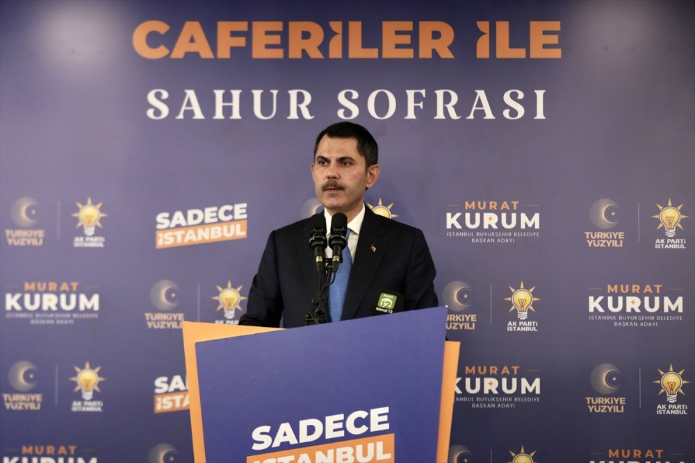 İBB Başkan adayı Kurum, Caferiler ile Sahur Sofrası programına katıldı: