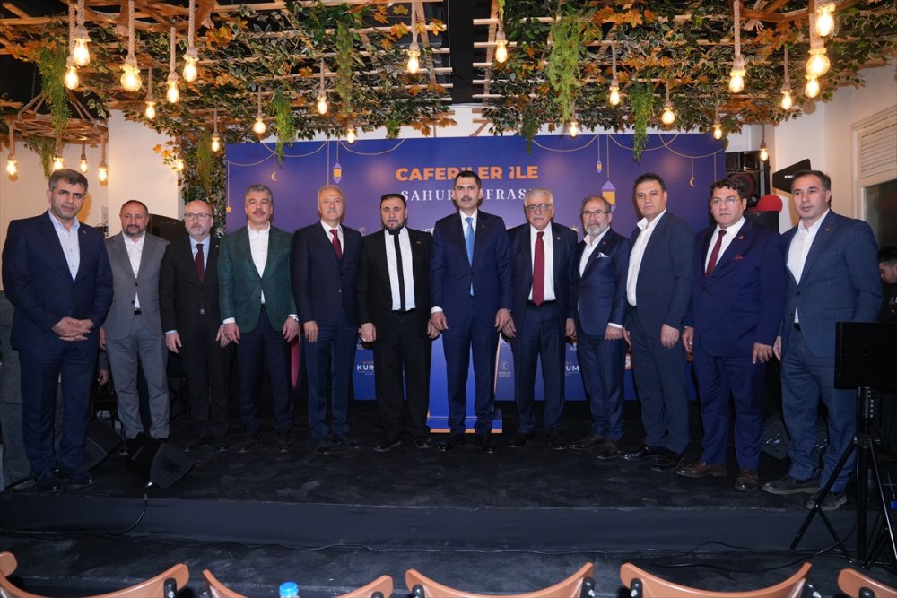 İBB Başkan adayı Kurum, Caferiler ile Sahur Sofrası programına katıldı: