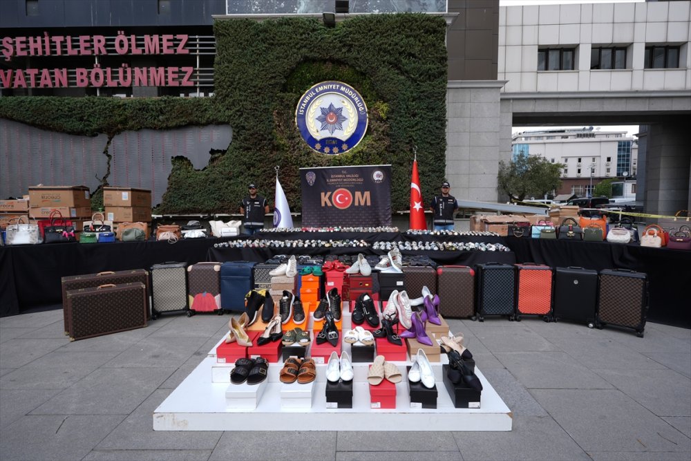 İstanbul'da 10 binden fazla kaçak gözlük, saat ve çanta ele geçirildi