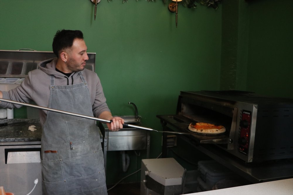 Çanakkale pizzasının hedefi Avrupa'da altın madalya