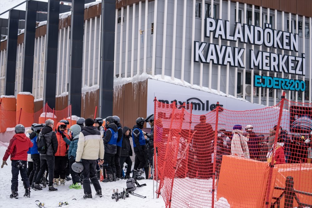 Palandöken bu Sömestirde de kayakseverlerin tercihi oldu