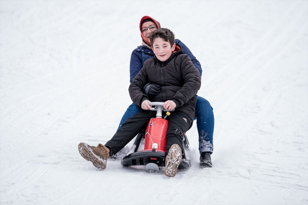 Palandöken bu Sömestirde de kayakseverlerin tercihi oldu