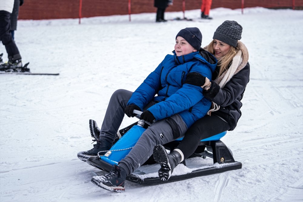 Palandöken bu Sömestirde de kayakseverlerin tercihi oldu