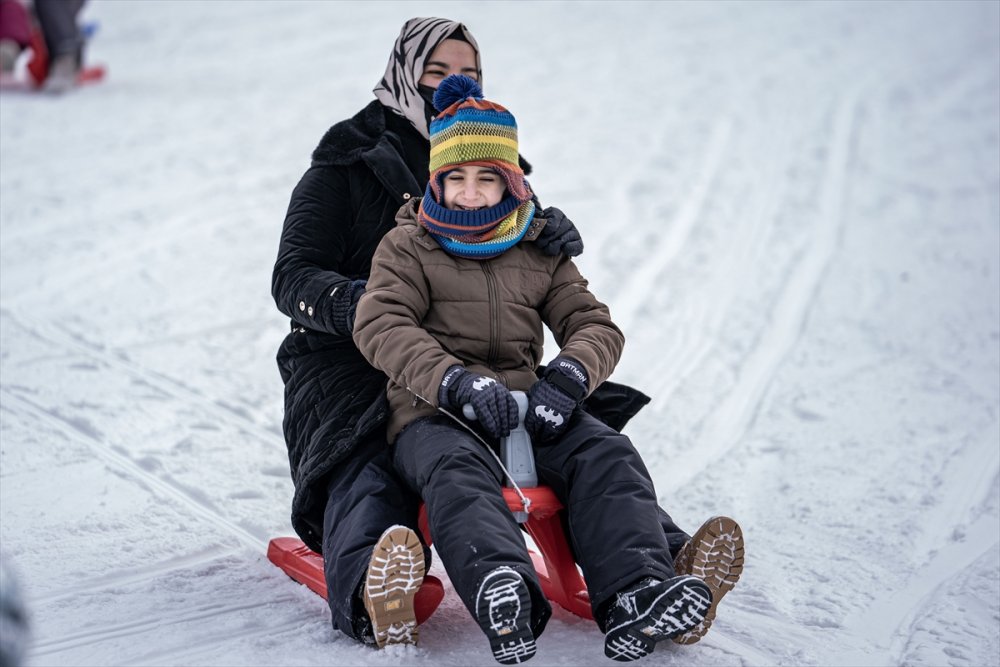 Palandöken bu Sömestirde de kayakseverlerin tercihi oldu