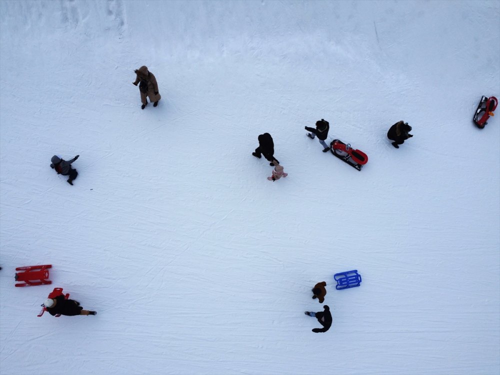 Palandöken bu Sömestirde de kayakseverlerin tercihi oldu