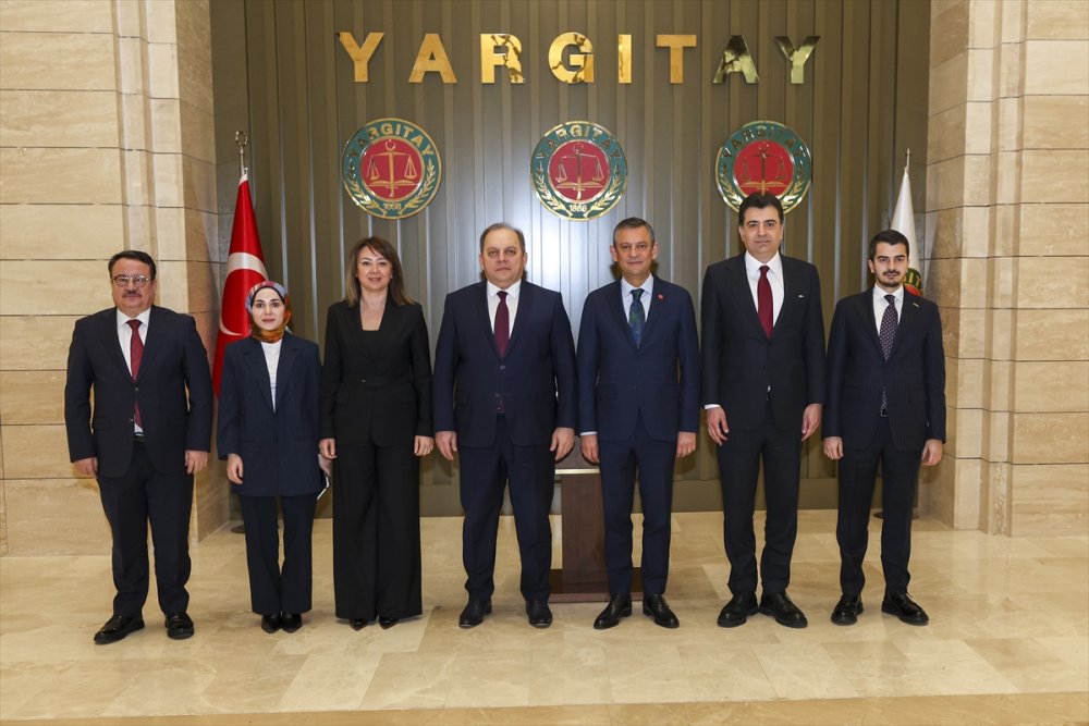 CHP Liderinden, Yargıtay Başkanı Kerkez'e hayırlı olsun ziyareti