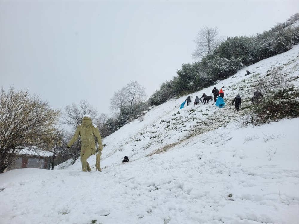 Karadeniz en eski yerleşim alanı Tekkeköy Mağaraları Arkeoloji Vadisi görüntülendi