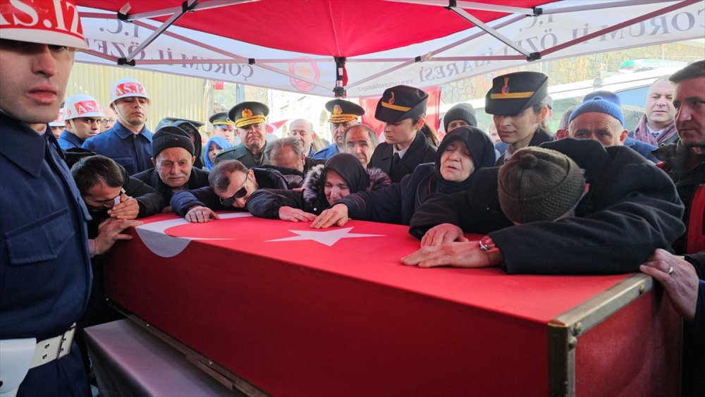 Bir Şehit daha Çorum’da defnedildi