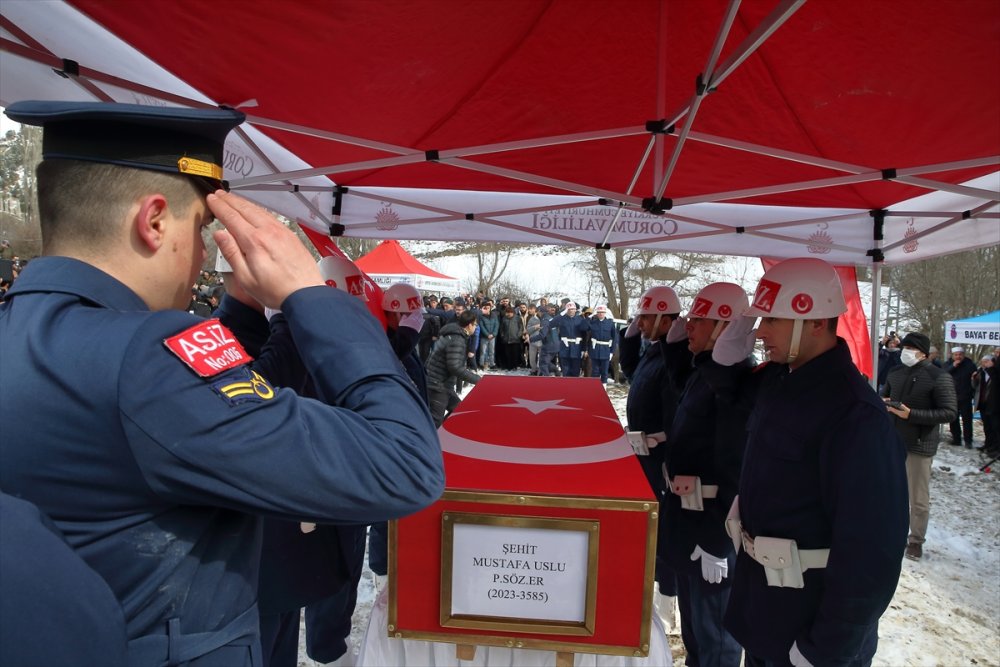 Bir Şehit daha Çorum’da defnedildi