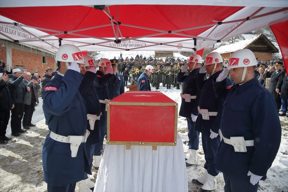 Bir Şehit daha Çorum’da defnedildi