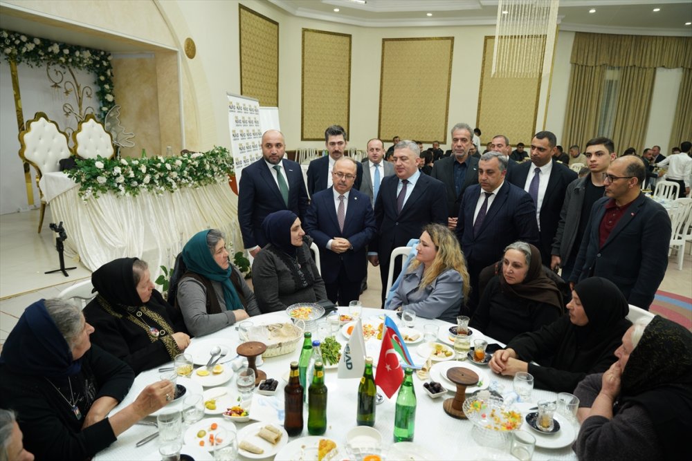 MÜSİAD Azerbaycan İftarına Yoğun Katılım