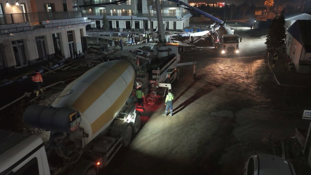 Bakan Kurum, Kahramanmaraş'taki yeniden inşa çalışmalarının görüntülerini paylaştı: