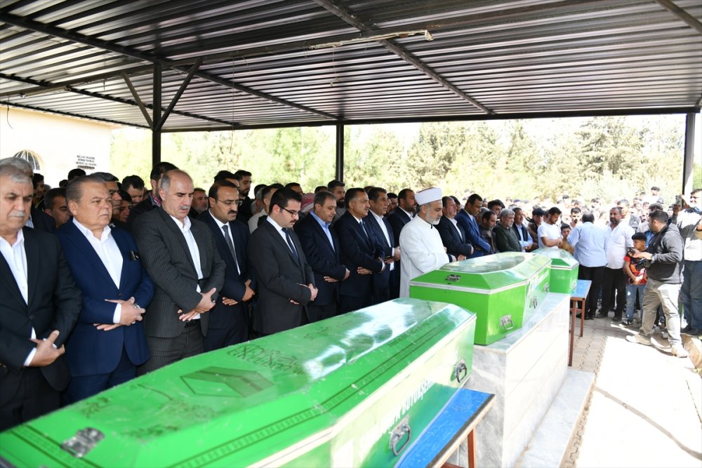 Ceylanpınar’da toprak kayması sonucu hayatını kaybeden 3 işçi defnedildi